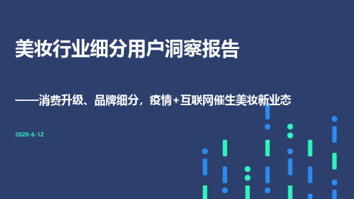 美妆行业细分用户洞察报告