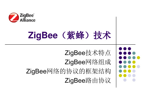 zigbee技术 PPT课件