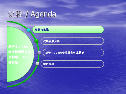 基于ITILV3的专业管理服务体系构建ppt课件