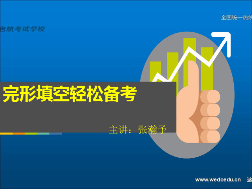 讲义 启航考研英语张瀚予 考研英语 完型