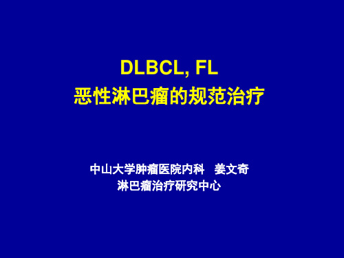 DLBCL, FL 恶性淋巴瘤