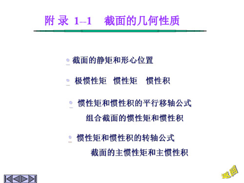 附录1~1 山东建筑大学材料力学课件