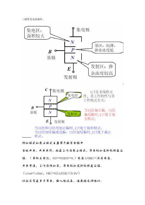 三极管和Mos管学习笔记