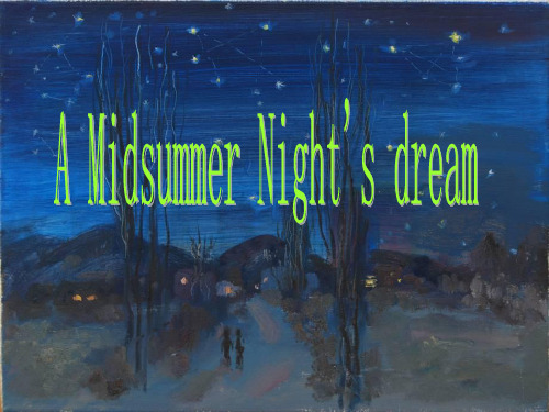 A Midsummer Night's Dream