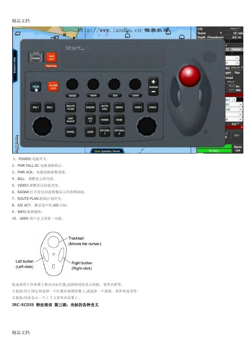 JRC电子海图doc资料