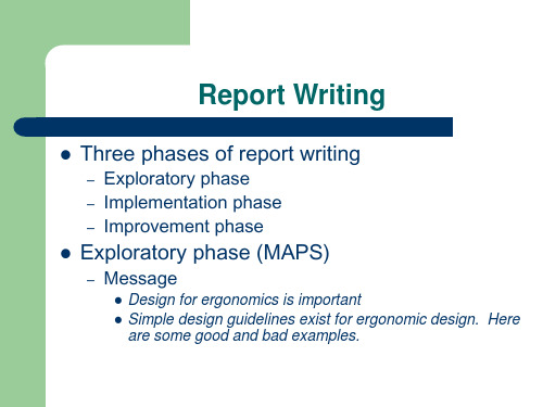 ReportWriting