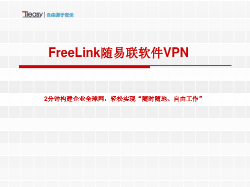 天益随易联软件VPN(低成本 高安全)