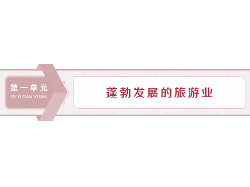 2020-2021学年鲁教版地理选修三：第一单元 第一节 长盛不衰的“朝阳产业”  课件(共41页)