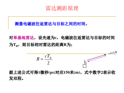 雷达测距原理及实现方法