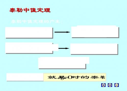 -第21讲泰勒中值定理 共34页PPT文档