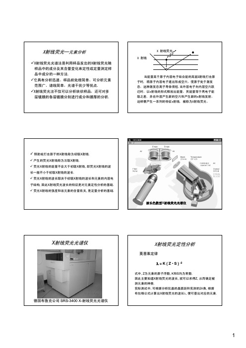 催化剂表征-x射线光电子能谱(XPS)