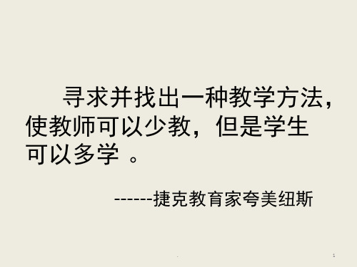 教师经验交流课堂PPT