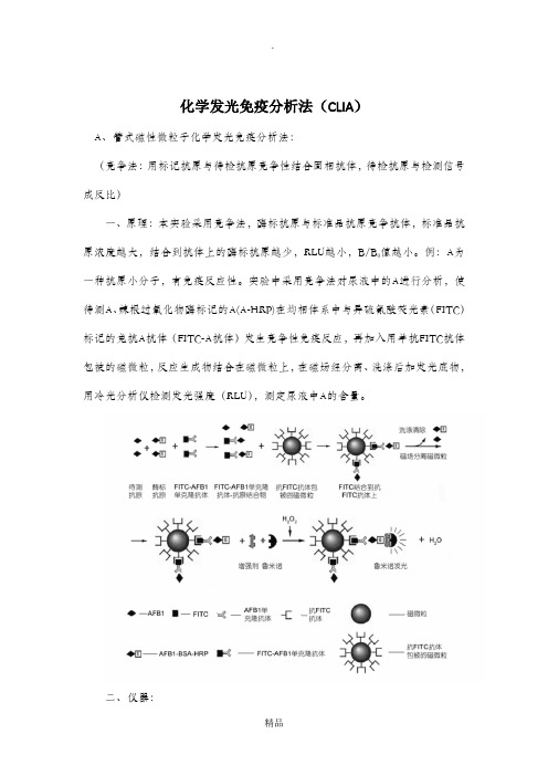 化学发光免疫分析法-自己整理