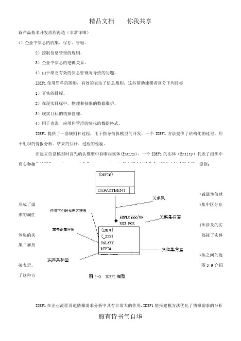 新产品技术开发流程再造