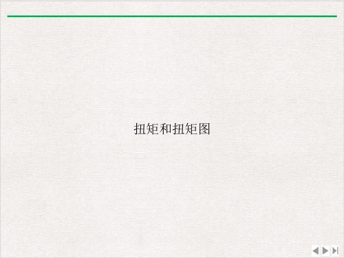 扭矩和扭矩图ppt新版