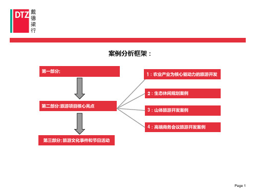 戴德梁行旅游地产PPT课件