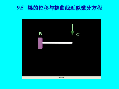 梁的位移与挠曲线近似微分方程