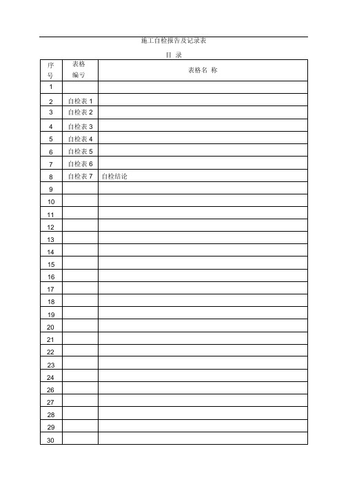 A新版综合布线系统自检报告