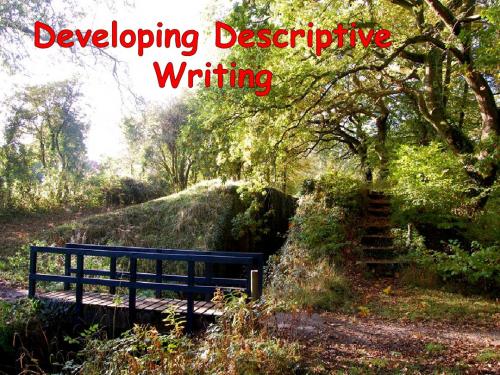 基础英语教学 Descriptive Writing