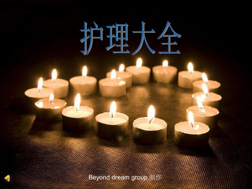 护理的 PPT课件