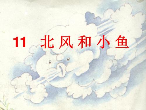 《北风和小鱼》PPT课件2