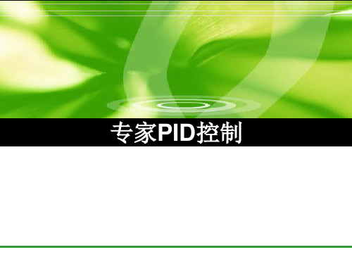 专家PID控制