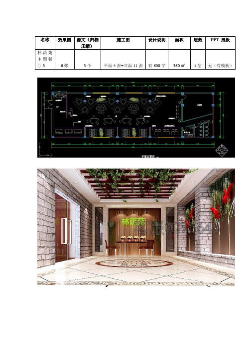 餐饮空间毕业设计论文