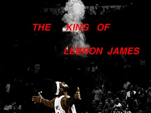 lebron james不完美ppt