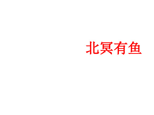 北冥有鱼学习课件.ppt