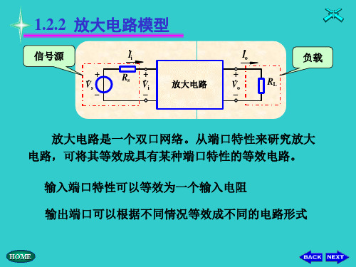 模拟小信号模型分析法