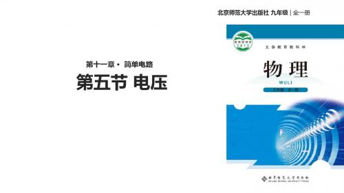 九年级全册物理公开课-11.5电压课件 (1) 北师大版