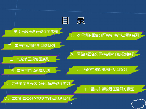 重庆各区规划详细图