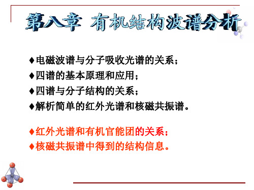 08 w现代物理实验方法在有机化学中的 应用