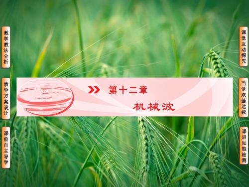 12-1波的形成和传播课件 新人教版选修3-4课件