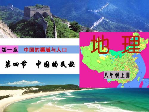 湘教版八年级地理上册第1章第4节中国的民族