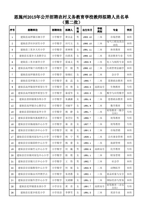 农村义务教师
