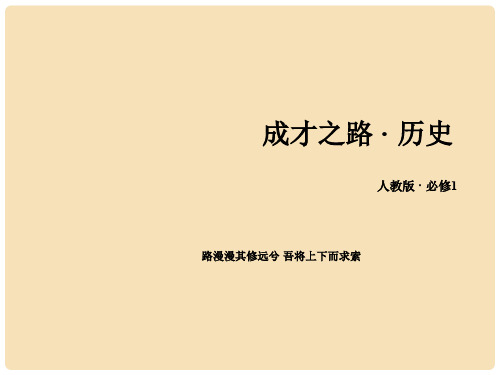 高中历史 第二单元 古代希腊罗马的政治制度课件 新人