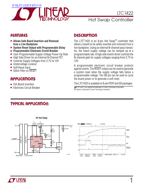 LINEAR LTC1422 数据手册