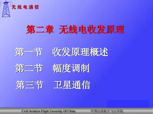 航空通信系统第二章 无线电收发原理