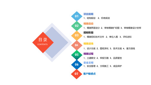 精装项目精细化管理指导手册