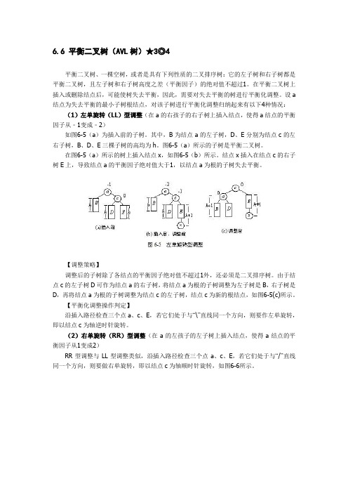 平衡二叉树