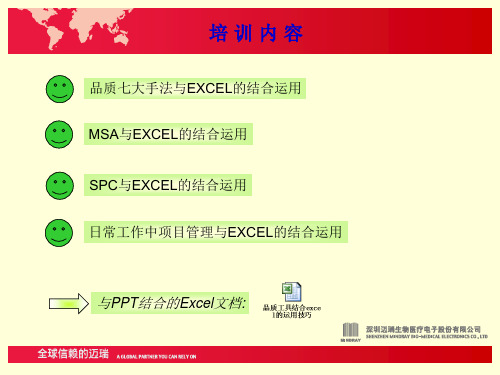 利用excel表格制作各种品质图表QC7+MSA+SPC