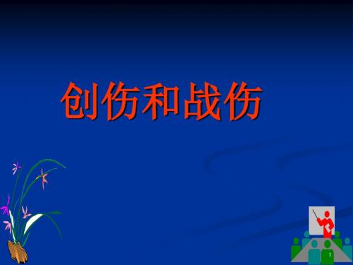 创伤和战伤PPT演示课件