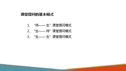 小学老师小学老师提问技能 课堂提问的类型