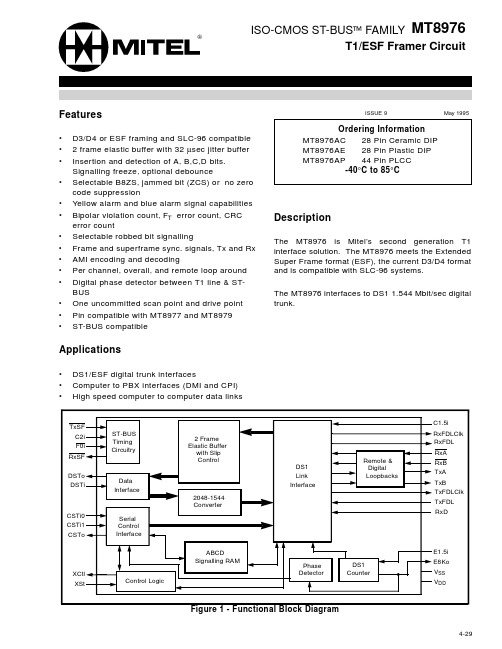 MT8976资料