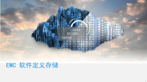 EMC 软件定义存储