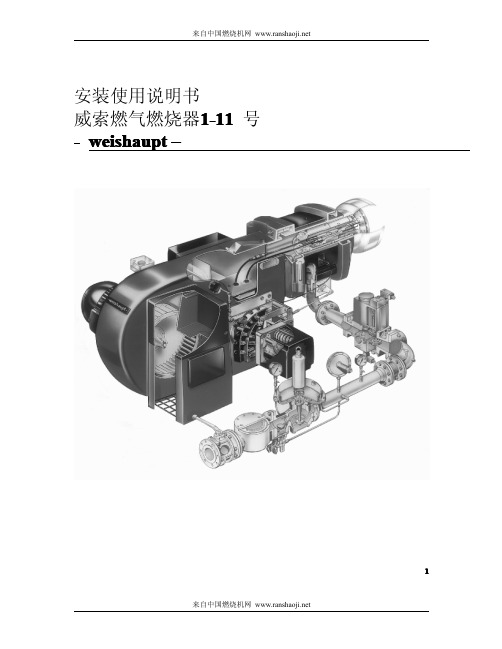 威索燃气燃烧器说明书1-11上