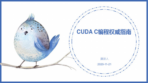 CUDA C编程权威指南