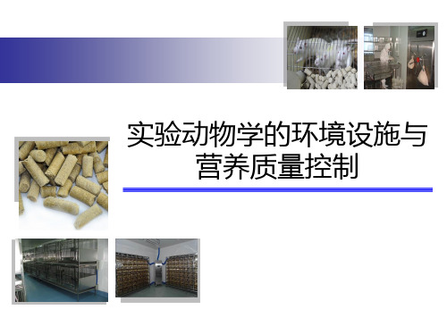 实验动物学PPT：实验动物学的环境设施与营养质量控制