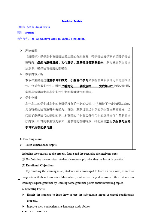 人教版高中英语选修六(Book6)教案：Unit2+Poems-Grammar.doc